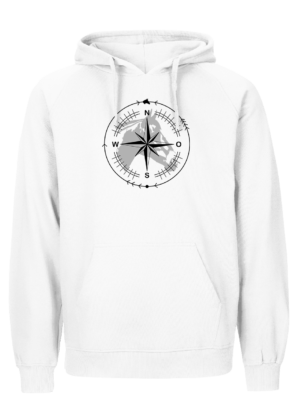 Caro Hoodie - Compass Weiß