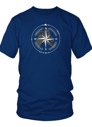 Caro Shirt - Compass Blau