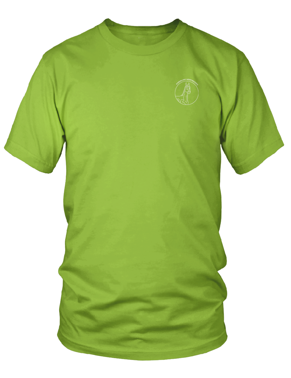 Caro_Shirt_PferdeKopf_LightGreen